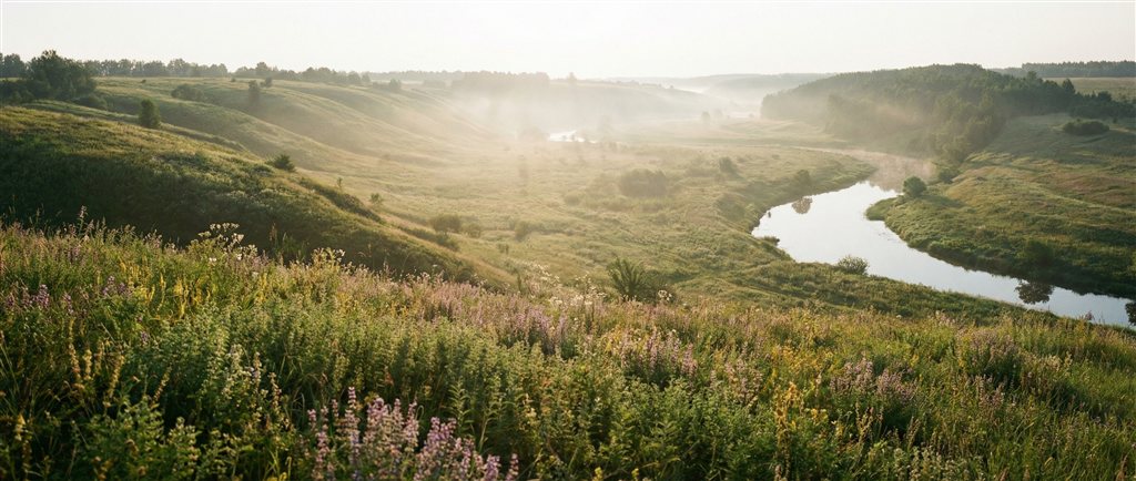 Natural landscape and plants