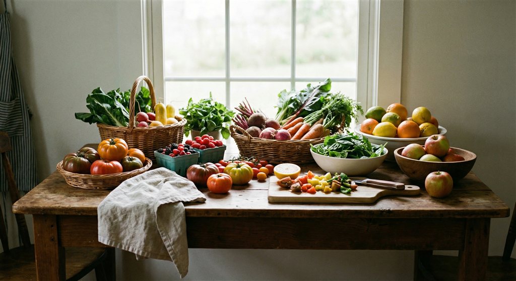 Food sources of vitamins and minerals